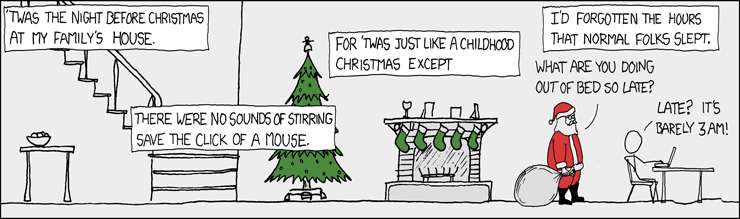 I can relate. (Source: xkcd.com)