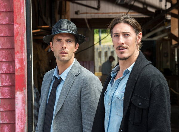 Lucas Bryant and Eric Balfour; image courtesy of Syfy