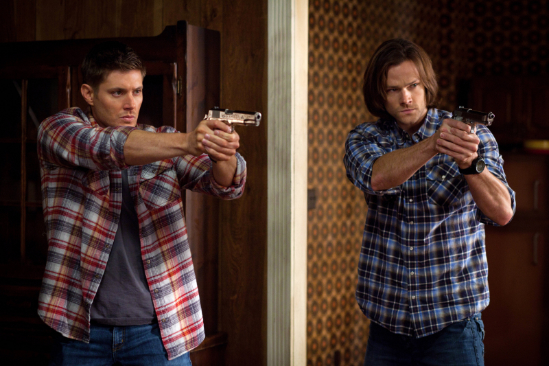 winchesters with guns