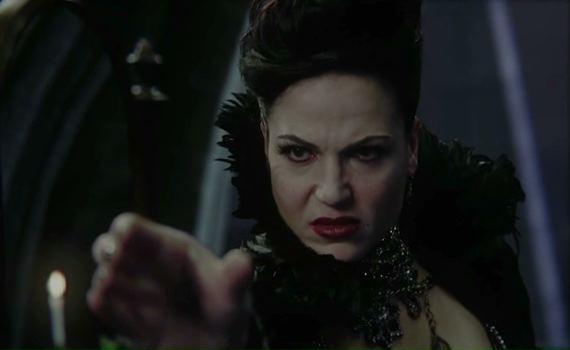 Darth Regina force-chokes Robin Hood