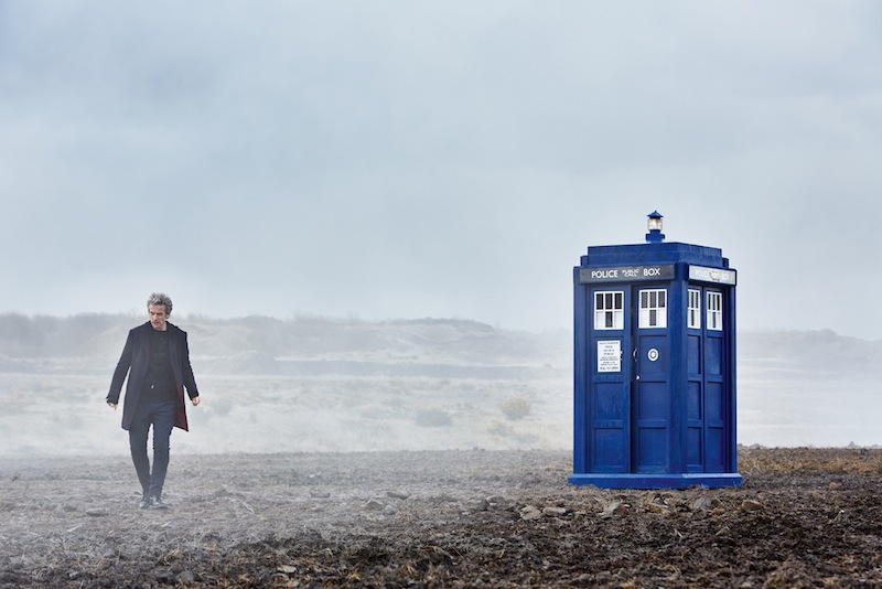 WARNING: Embargoed for publication until: 03/07/2015 - Programme Name: Doctor Who - TX: n/a - Episode: n/a (No. n/a) - Picture Shows: supply on request only from 05:00hrs 3rd July 2015 Doctor Who (PETER CAPALDI), The TARDIS - (C) BBC - Photographer: Simon Ridgway