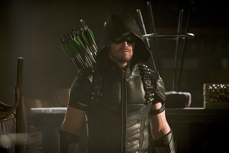 Arrow -- "The Candidate" -- Image AR402A_0245b -- Pictured: Stephen Amell as The Arrow -- Photo: Katie Yu /The CW -- ÃÂ© 2015 The CW Network, LLC. All Rights Reserved.