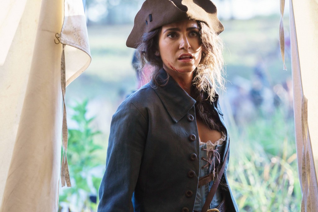 SLEEPY HOLLOW: Betsy Ross (Nikki Reed) in the "I, Witness" season two premiere episode of SLEEPY HOLLOW airing Monday, Oct. 1 (9:00-10:00 PM ET/PT) on FOX. ©2014 Fox Broadcasting Co. CR: Tina Rowden/FOX