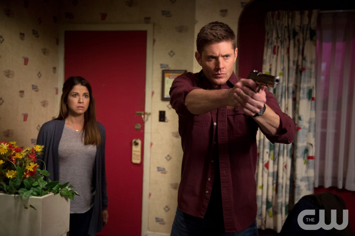 Dean to the rescue [photo courtesy Diyah Pera/The CW]