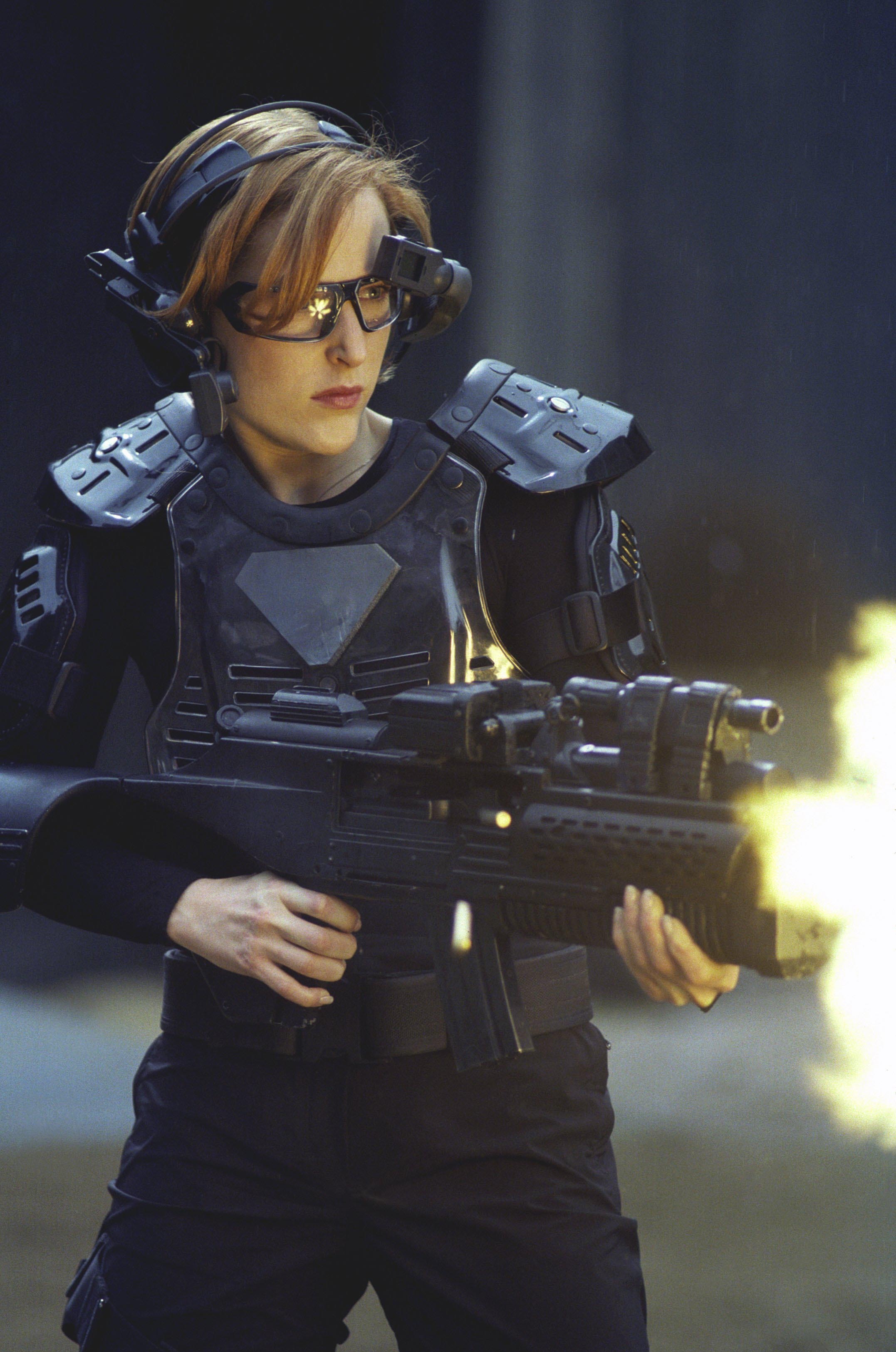 Dana Scully being a Super Soldier.
