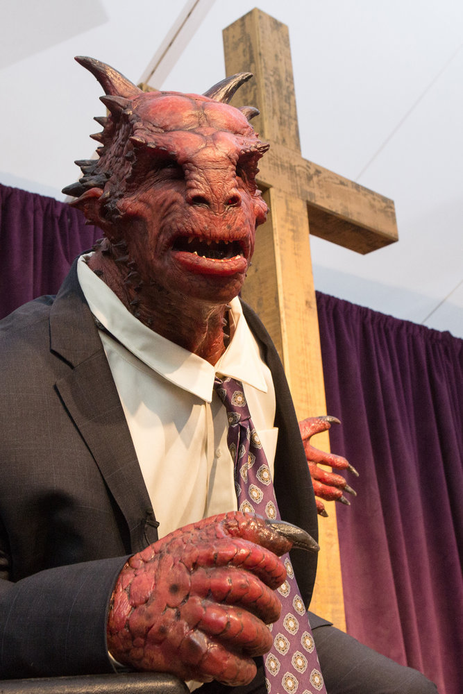 GRIMM -- "The Believer" Episode 516 -- Pictured: Brady Romberg as Dwight stunt creature -- (Photo by: Scott Green/NBC)