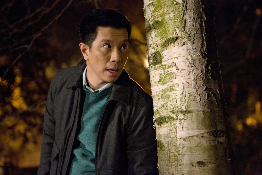 GRIMM -- "Good to the Bone" Episode 518 -- Pictured: Reggie Lee as Sgt. Wu -- (Photo by: Scott Green/NBC)