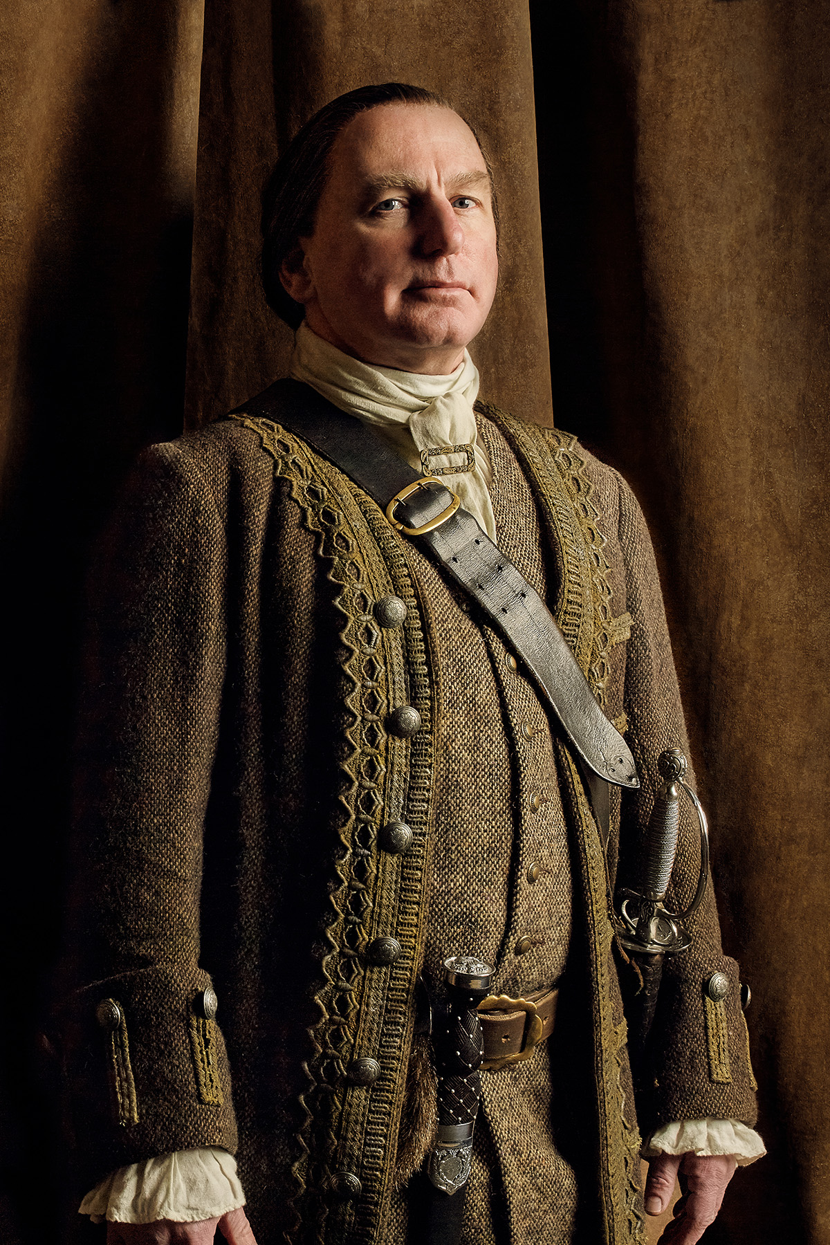 Poor Colum. Just trying to keep his family not dead. (Gary Lewis as Colum MacKenzie.)