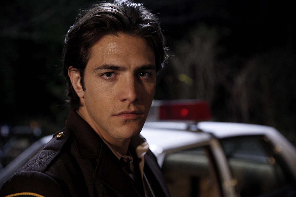 Alberto Frezza as Deputy Garrett Sykes/The Hot Townie. (Courtesy Freeform/Katie Yu)