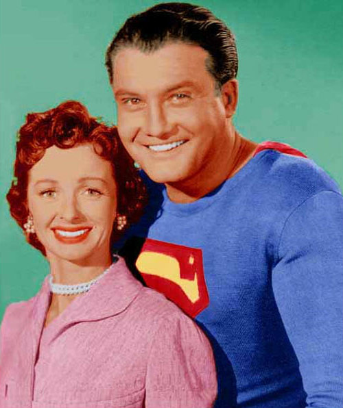 Noel Neill and George Reeves (Image Courtesy TheRedlist.com)