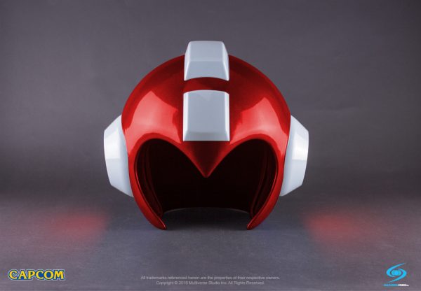 Only 800 units of this wearable Mega Man helmet were produced. Made with high-quality ABS plastic, it includes a display box and functioning LEDs.