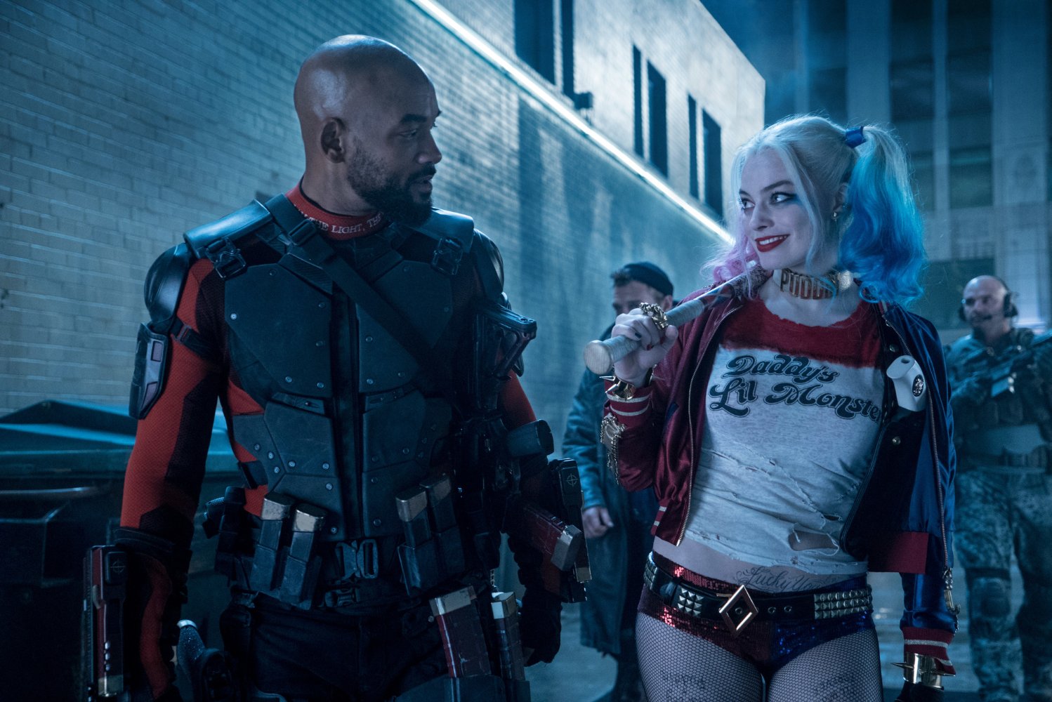 Suicide Squad Deadshot and Harlie Quinn