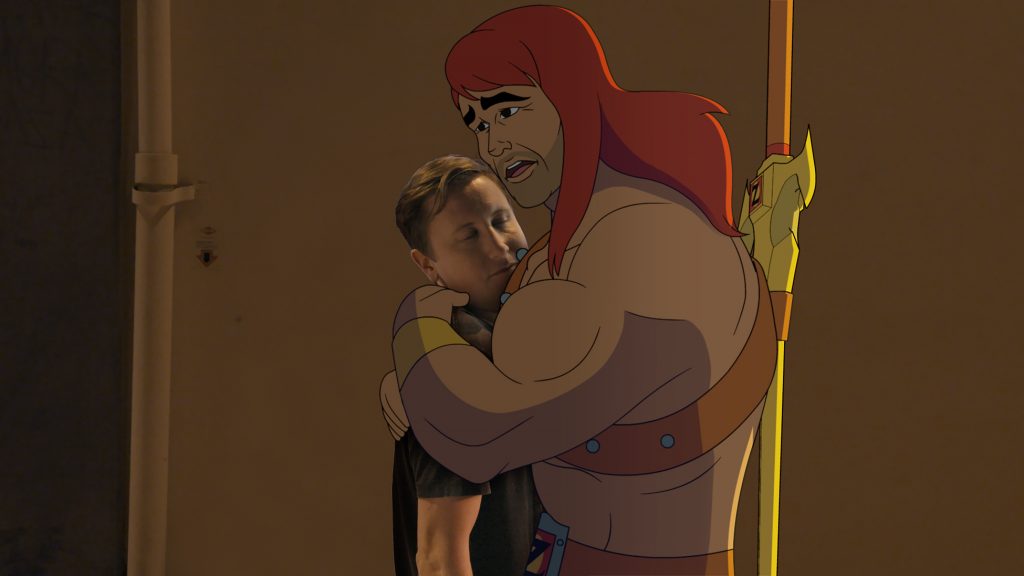 SON OF ZORN: L-R: Johnny Pemberton and Zorn (voiced by Jason Sudeikis) in the "The Weekend Warrior" episode of SON OF ZORN airing Sunday, Oct. 16 (8:31-9:00 PM ET/PT on FOX). ©2016 Fox Broadcasting Co. Cr: FOX