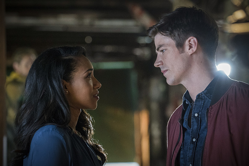 Iris always helps Barry find his center. (Katie Yu/The CW)