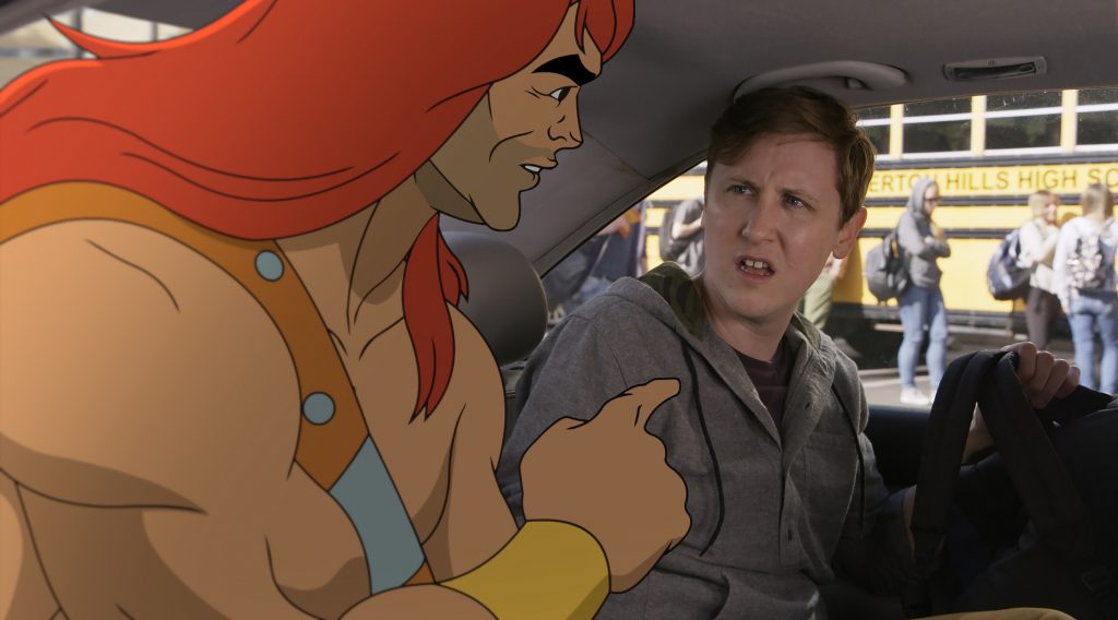 SON OF ZORN: L-R: Zorn (voiced by Jason Sudeikis) and Johnny Pemberton in the "A Taste of Zephyria" episode of SON OF ZORN airing Sunday, Oct. 23 (8:30-9:00 PM ET/PT on FOX). ©2016 Fox Broadcasting Co. Cr: FOX