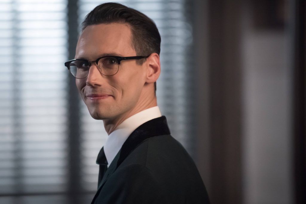 GOTHAM: Cory Michael Smith in theÒMad City: Anything For YouÓ episode of GOTHAM airing Monday, Oct. 17 (8:00-9:01 PM ET/PT) on FOX. ©2016 Fox Broadcasting Co. Cr: Jeff Neumann/FOX.
