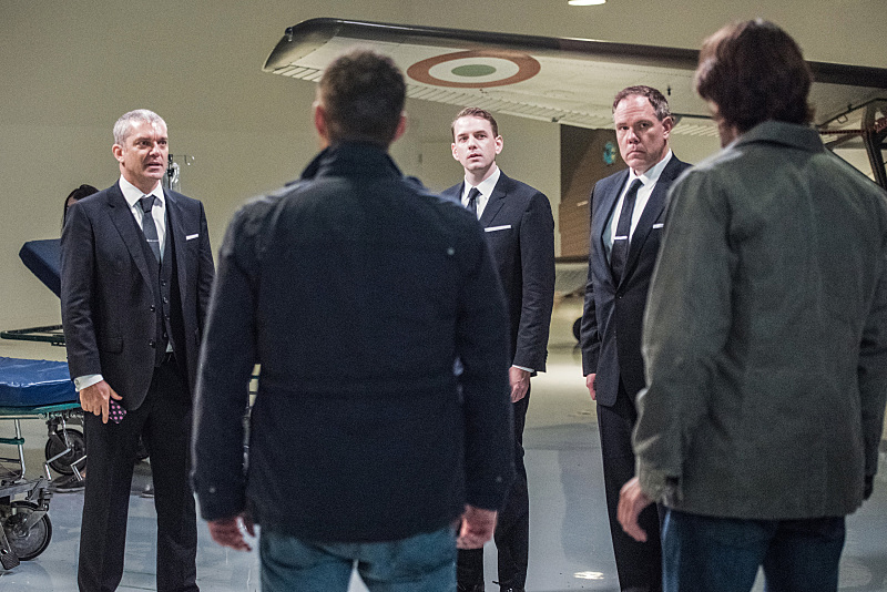 Supernatural -- "The One You've Been Waiting For" -- SN1205a_0017.jpg -- Pictured (L-R): Gil Darnell as Nauhaus, Matthias A. Brunert as Godfried and Nick Harrison as Wolfgang -- Photo: Dean Buscher/The CW -- ÃÂ© 2016 The CW Network, LLC. All Rights Reserved