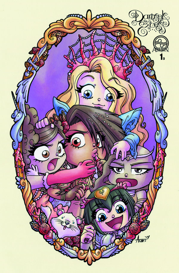 Cute princesses by Agnes Garbowska!