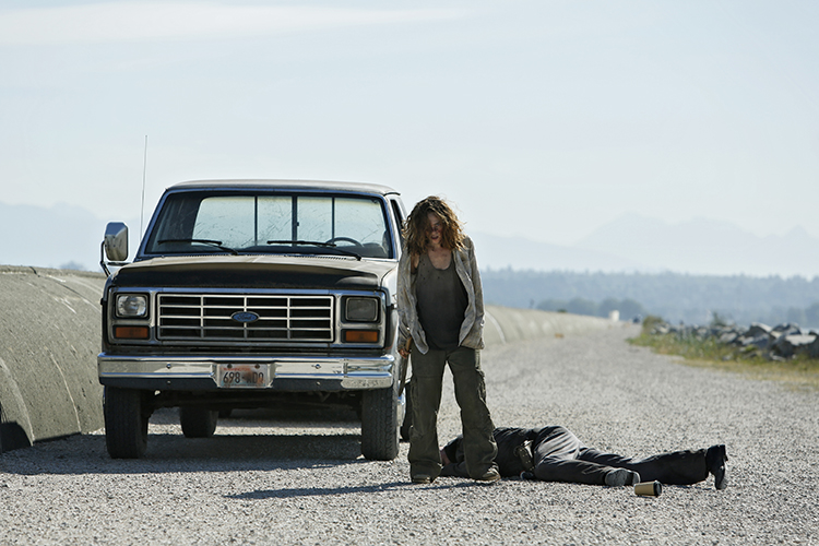 Bart (Fiona Dourif) just doing her job....